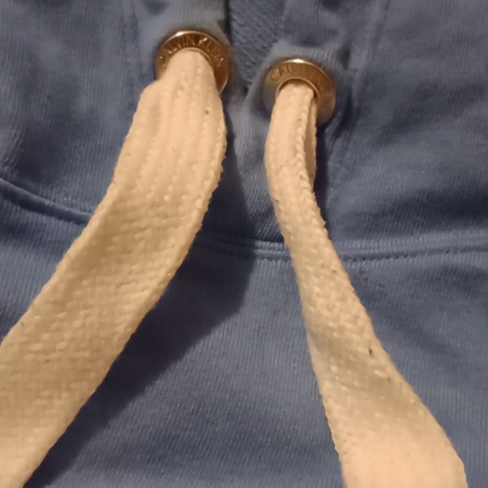 Calvin Klein Tye Dye Blue Hoodie Size L - Picture 4 of 5